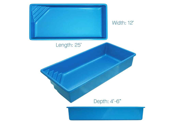 Delray Latham fiberglass pool