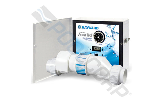 AquaTrol Above Ground Salt Chlorine Generator 18K gal with Return Jet Fittings