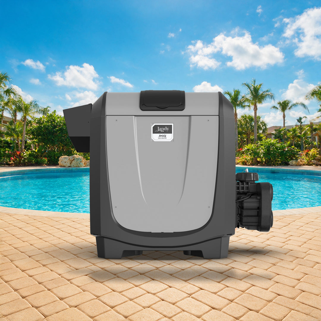 Jandy JXiQ™ Pool and Spa Heater with VersaFlo™ Propane 260K BTU