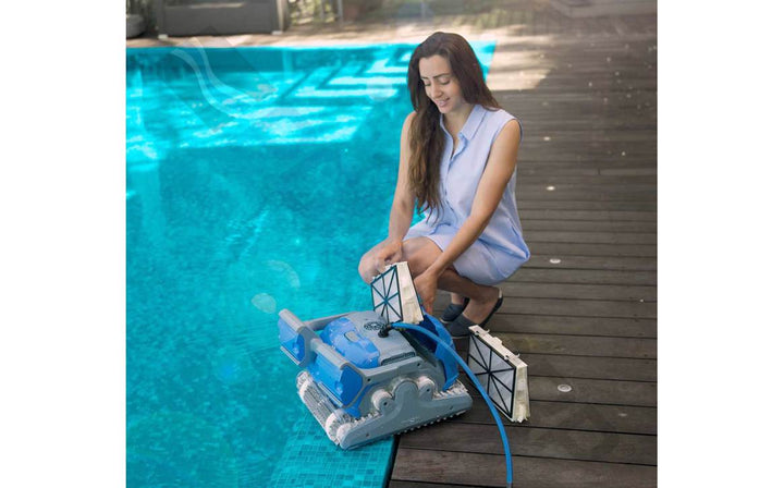 Dolphin M400 In Ground Robotic Pool Cleaner with Wi-Fi and Caddy - view 2