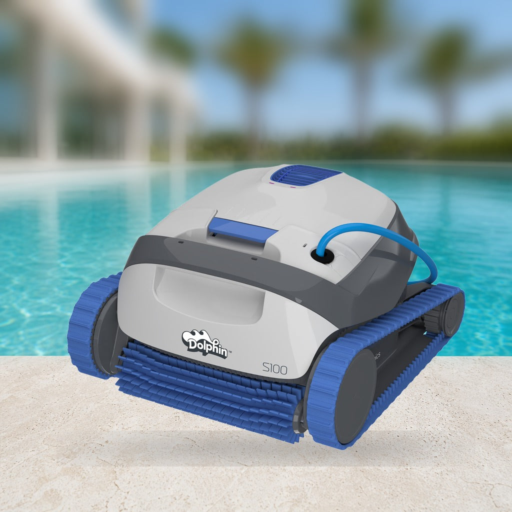 Dolphin S100 Robotic Pool Cleaner — Maytronics, available at Cool Pool of Florida