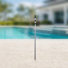 5 ft 5 in. - 13 ft 10 in. 3-Piece Aluminum Pole with Lever Lock