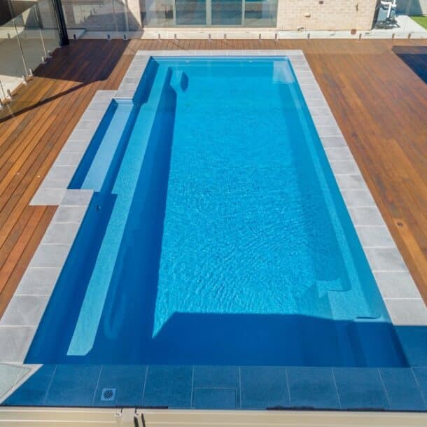 Tuscan 14.27 Latham fiberglass pool