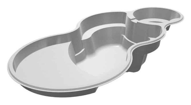 Axiom 14 Deluxe Fiberglass Pool Package — Large with spa (14' x 28')