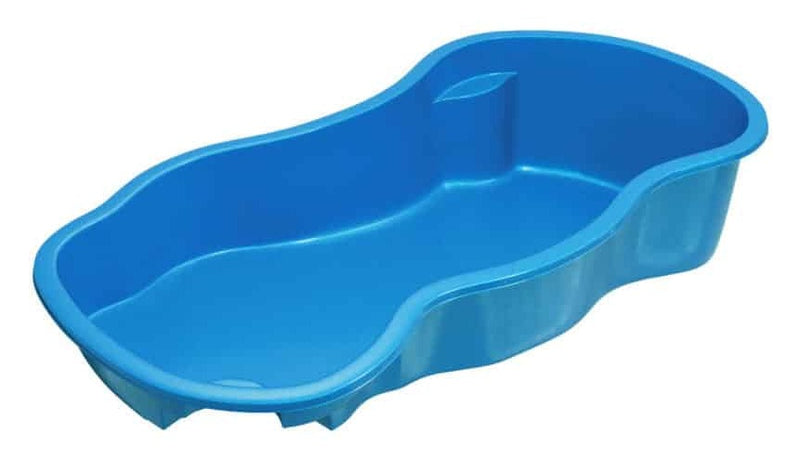 Bay Isle Fiberglass Pool Package — X-Large (14'-6" x 30')