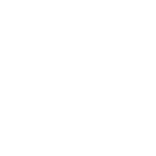 Cool Pool of Florida logo, white version
