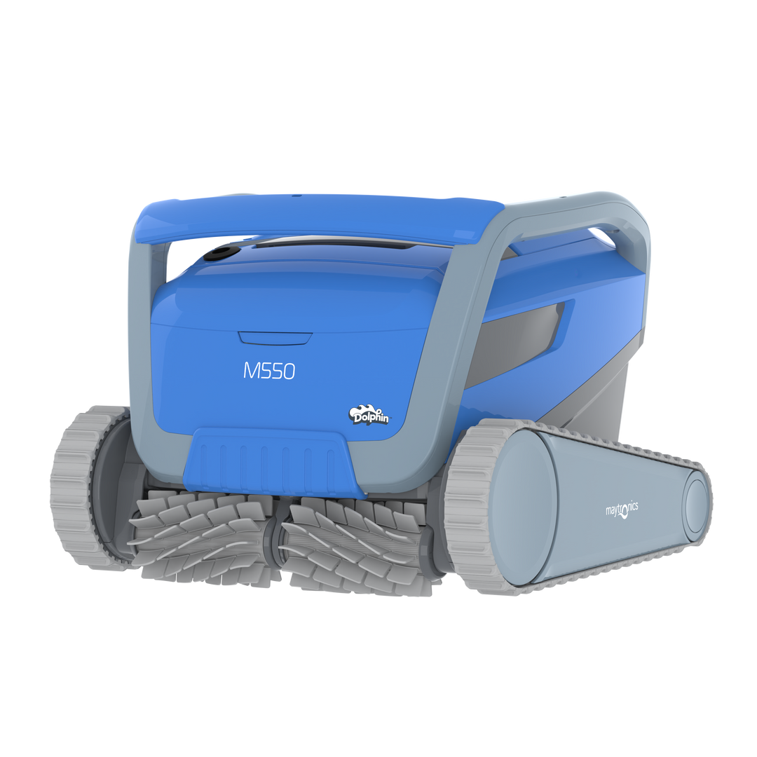 Maytronics Dolphin M550 robotic pool cleaner — official product photo