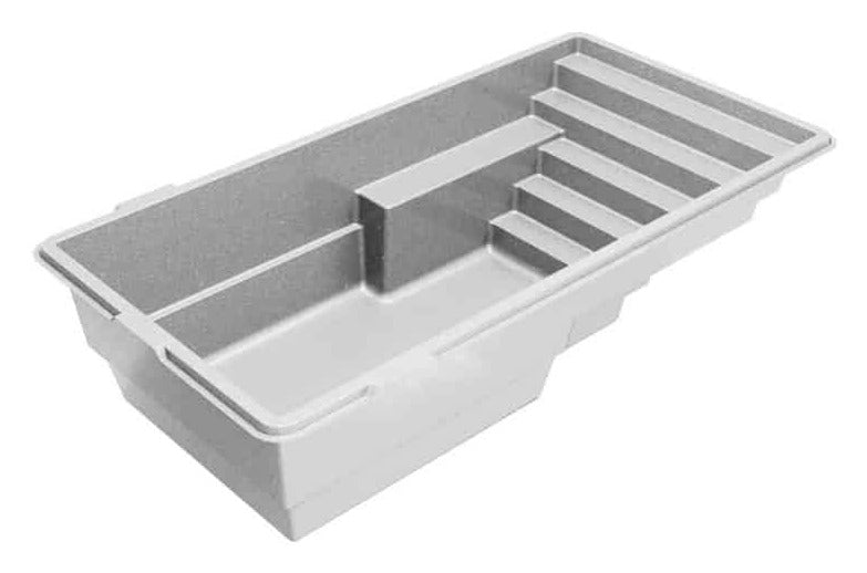 Milan 10.20 Fiberglass Pool Package — Small (10' x 20')
