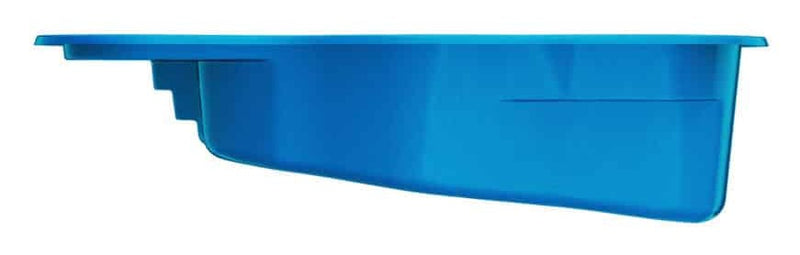 Pleasant Cove Fiberglass Pool Package — Small (11' x 22')