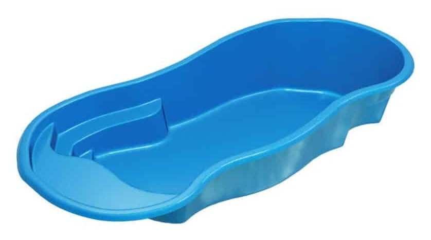 Vista Isle Fiberglass Pool Package — Large (12' x 28'-6")
